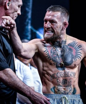 McGregor harus membayar denda atas tuduhan pemerkosaan yang dilakukannya. [Instagram]